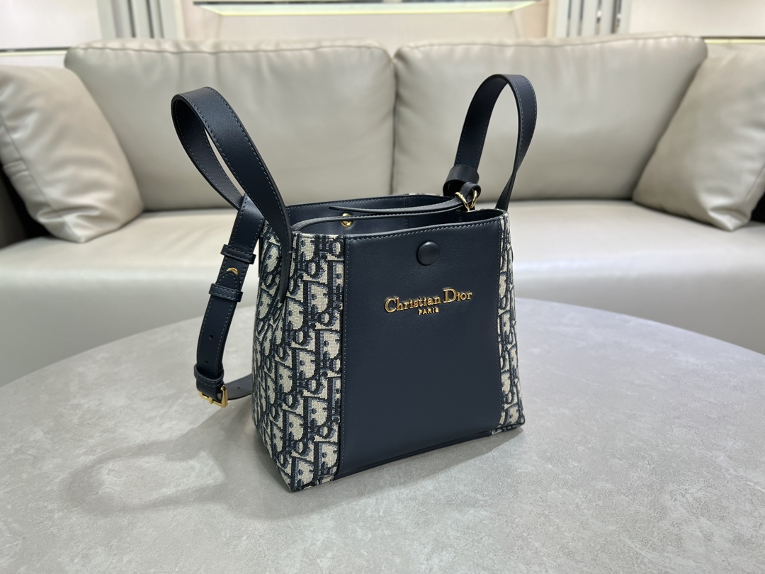 Dior Signature Bucket Bag