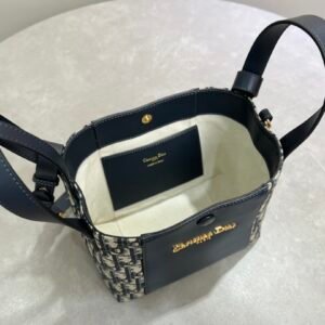 Dior Signature Bucket Bag Royal Blue