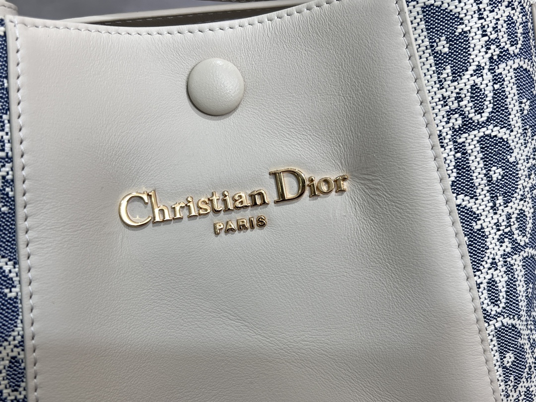 Dior Signature Bucket Bag Sky Blue