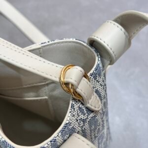 Dior Signature Bucket Bag Sky Blue