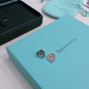 Tiffany Full Heart Earrings