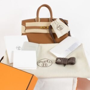 Hermes Birkin 25 Gold Togo GHW