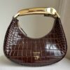 Tom Ford Bianca Mini Mock-Croc Hobo Top Handle Bag