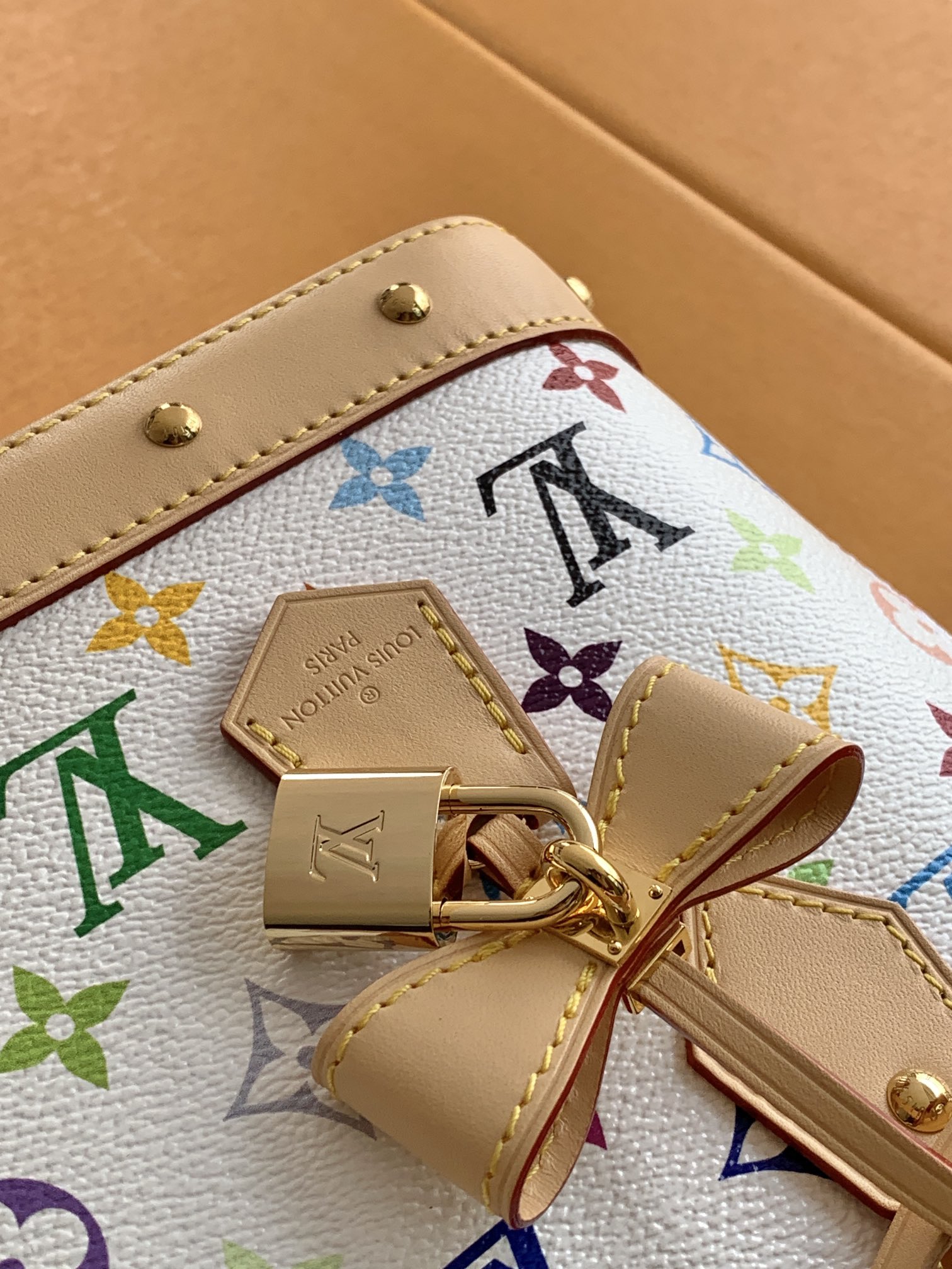 LV x TM Alma BB in Multicolor Monogram Canvas