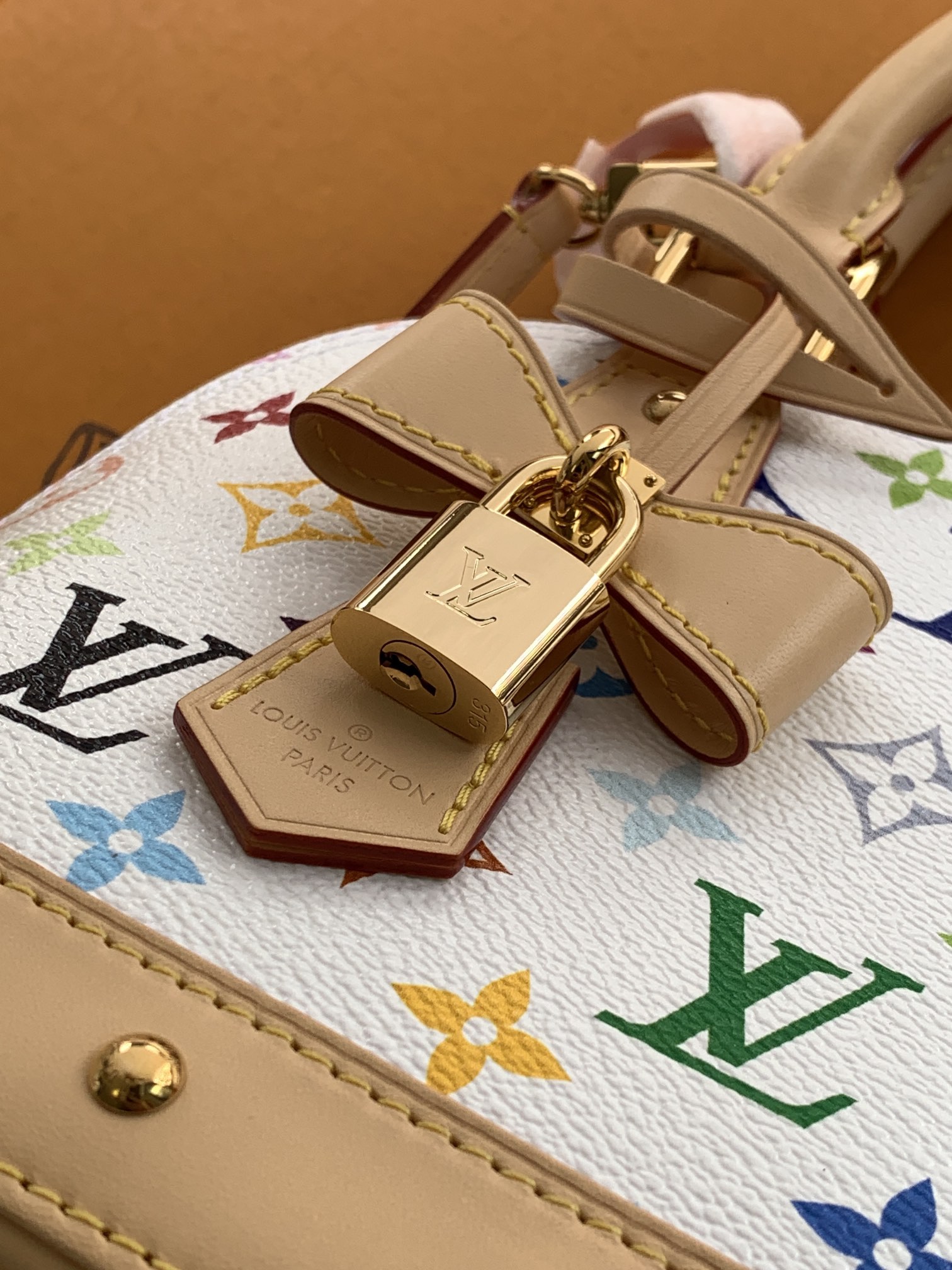 LV x TM Alma BB in Multicolor Monogram Canvas