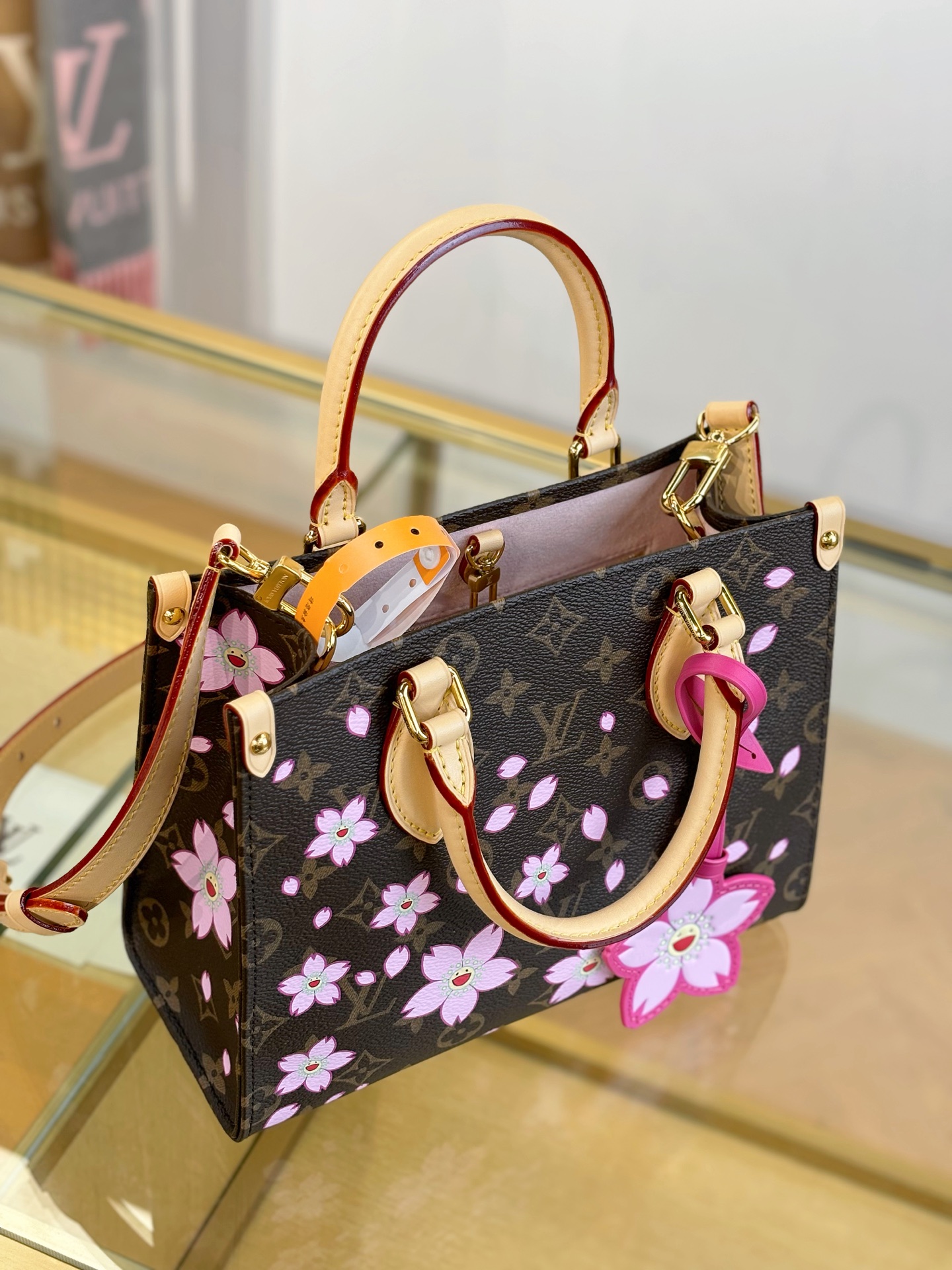 LV x TM OnTheGo PM Monogram Bag