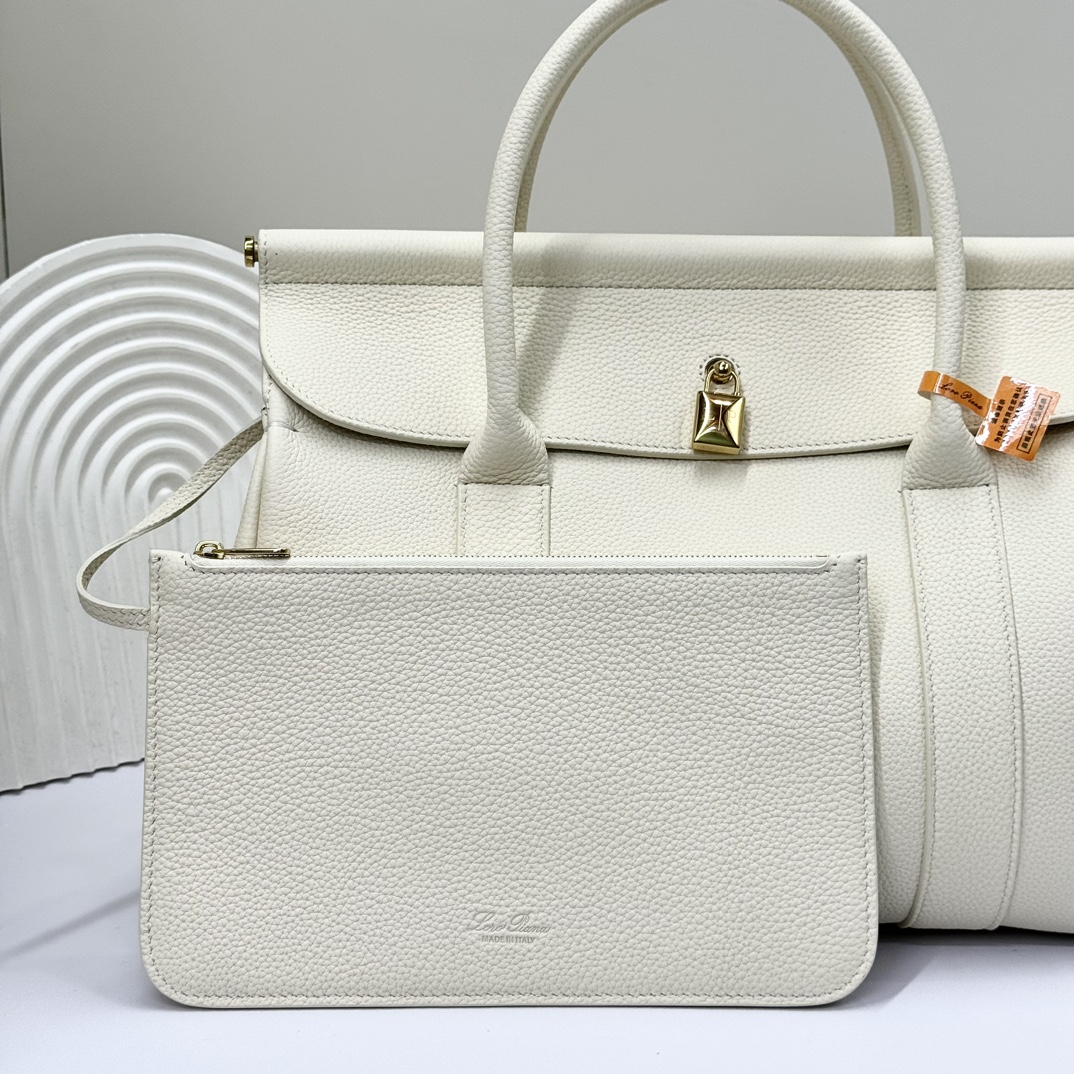 Loro Piana Loom L32 Top Handle Bag 32