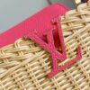 Louis Vuitton Capucines Mini Raffia