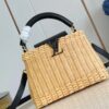 Louis Vuitton Capucines Mini Raffia