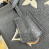 Madeleine MM Bicolor Monogram Empreinte Leather Bag