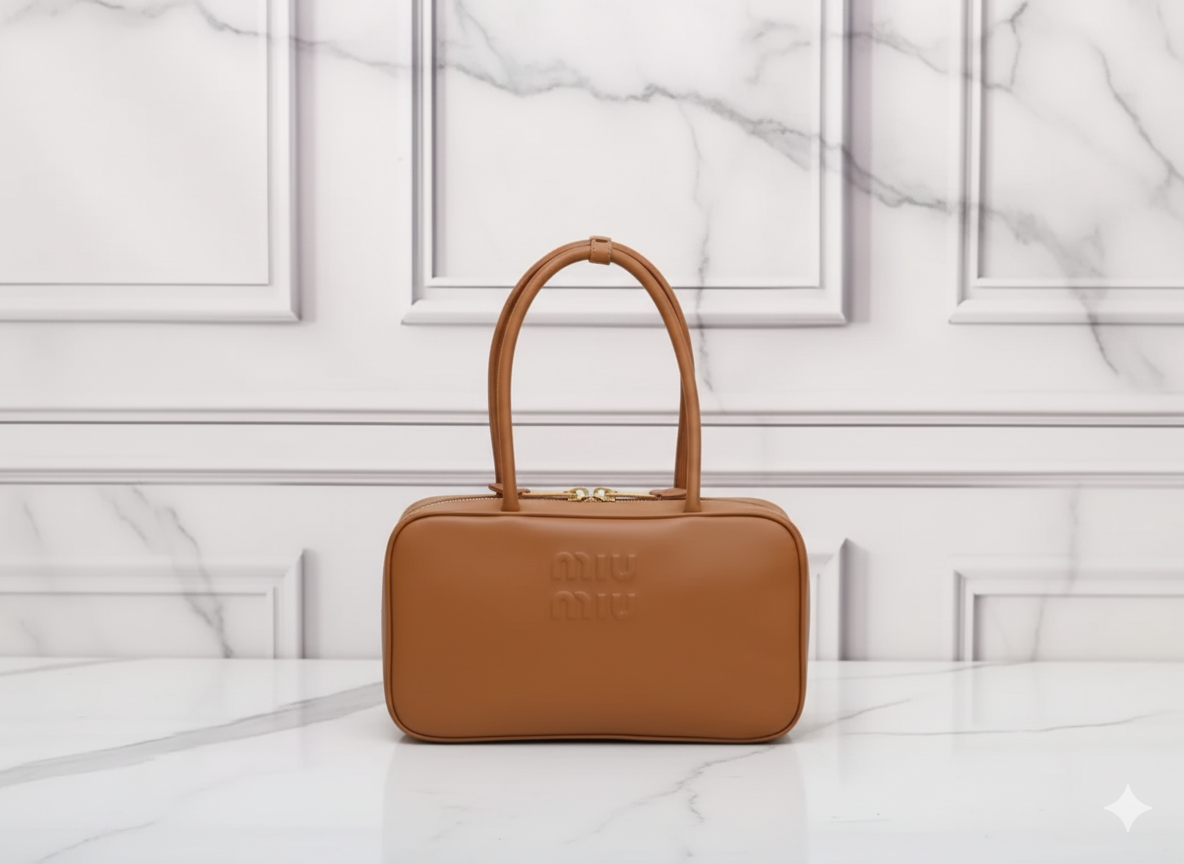 Miu Miu Beautiful Leather Top-Handle Bag