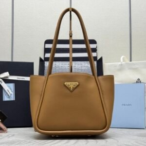PRADA Mini Tote Bag - Brown