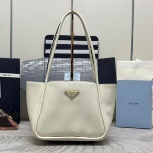 PRADA Mini Tote Bag - White