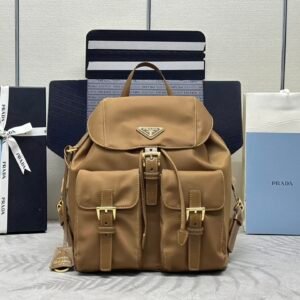 Prada Re-Nylon Backpack – Brandy