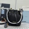 Prada Crochet Mini Bucket Bag