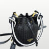 Prada Crochet Mini Bucket Bag