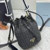 Prada Crochet Mini Bucket Bag