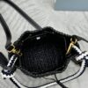 Prada Crochet Mini Bucket Bag
