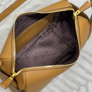 Prada Darling Leather Handbag – Caramel