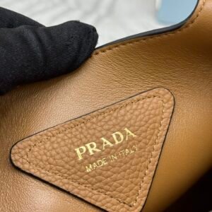 Prada Leather Tote Bag – Caramel