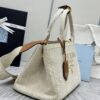 Prada Jardinière Linen Blend Handbag