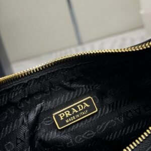 Prada Re-Edition Leather Bag – Black