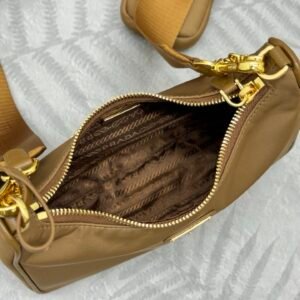 Prada Re-Edition 2005 Re-Nylon bag – Camel