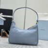 Prada Saffiano Mini Bag – Pale Blue