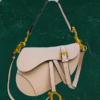Rouge Beige Classic Saddle Bag