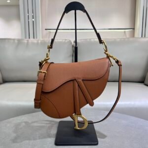Rouge Caramel Classic Saddle Bag
