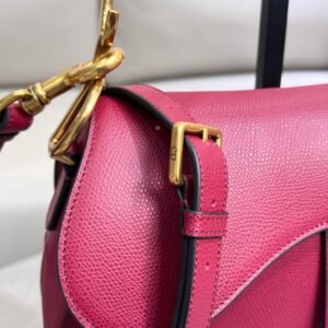 Rouge Cherry Red Classic Saddle