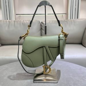 Rouge Green Classic Saddle Bag