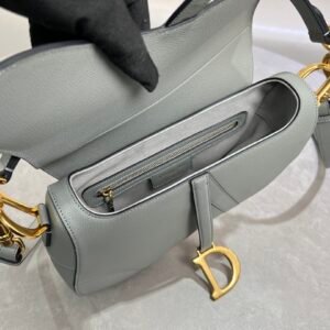 Rouge Grey Classic Saddle Bag
