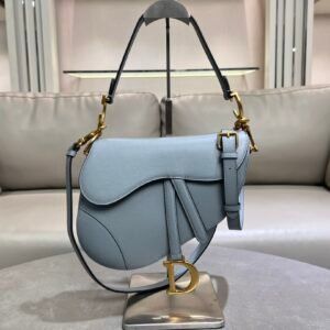 Rouge Haze Blue Classic Saddle Bag