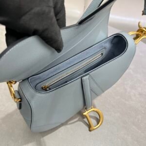 Rouge Haze Blue Classic Saddle Bag