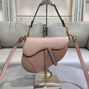 Rouge Wall Pink Classic Saddle Bag