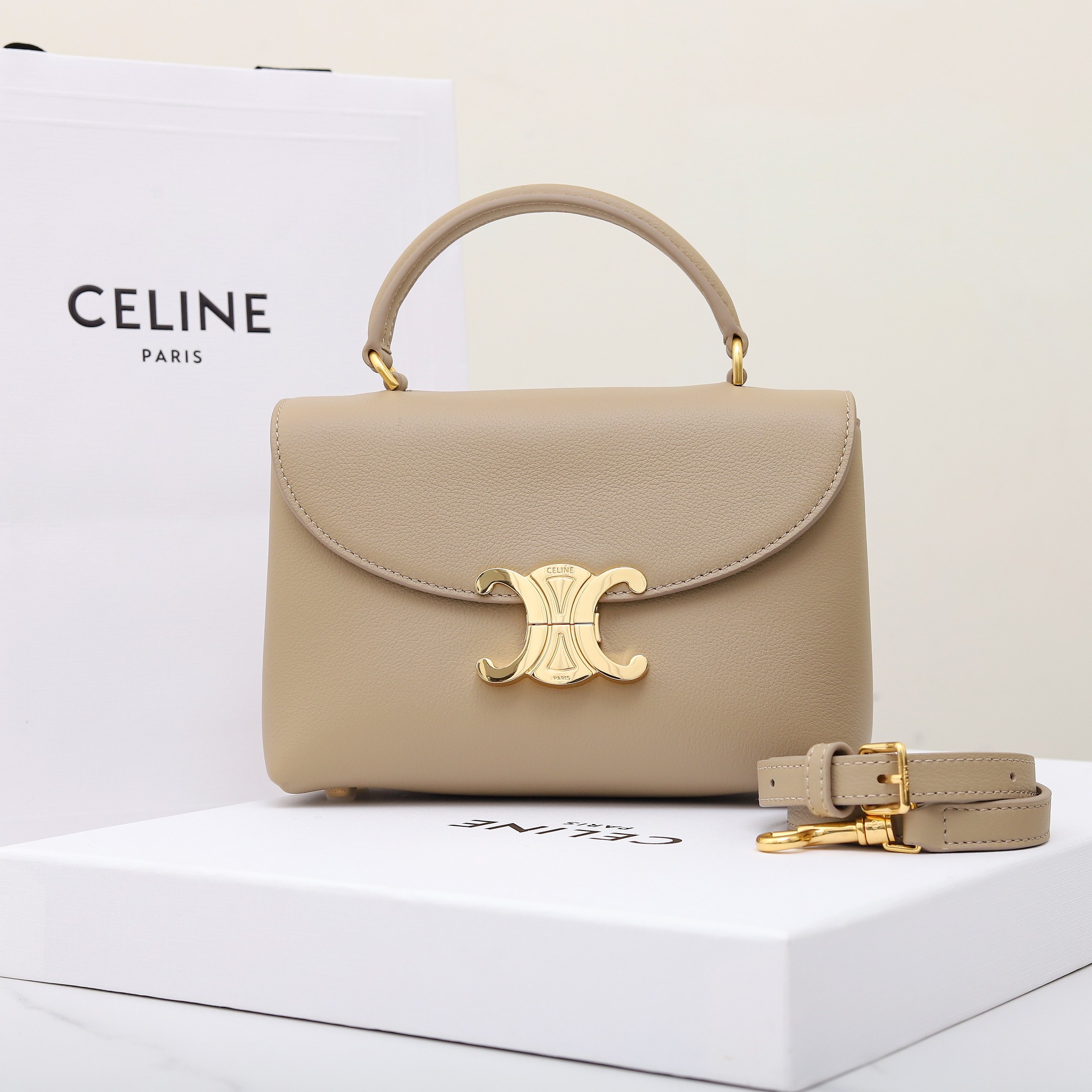 Celine Teen Nino Smooth Satin Calfskin Bag