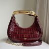 Tom Ford Bianca Mini Mock-Croc Hobo Top Handle Bag 34