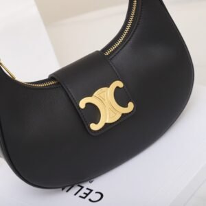 Celine AVA Underarm Handbag Black