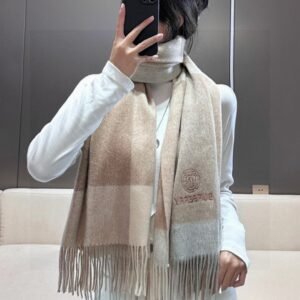 Burberry's Classic Plaid Scarf