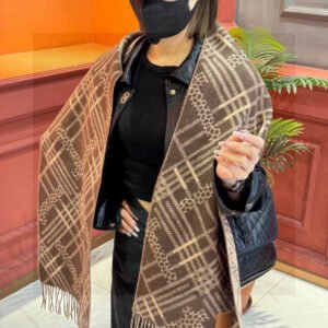 Burberry Plaid Double Sided Scarf