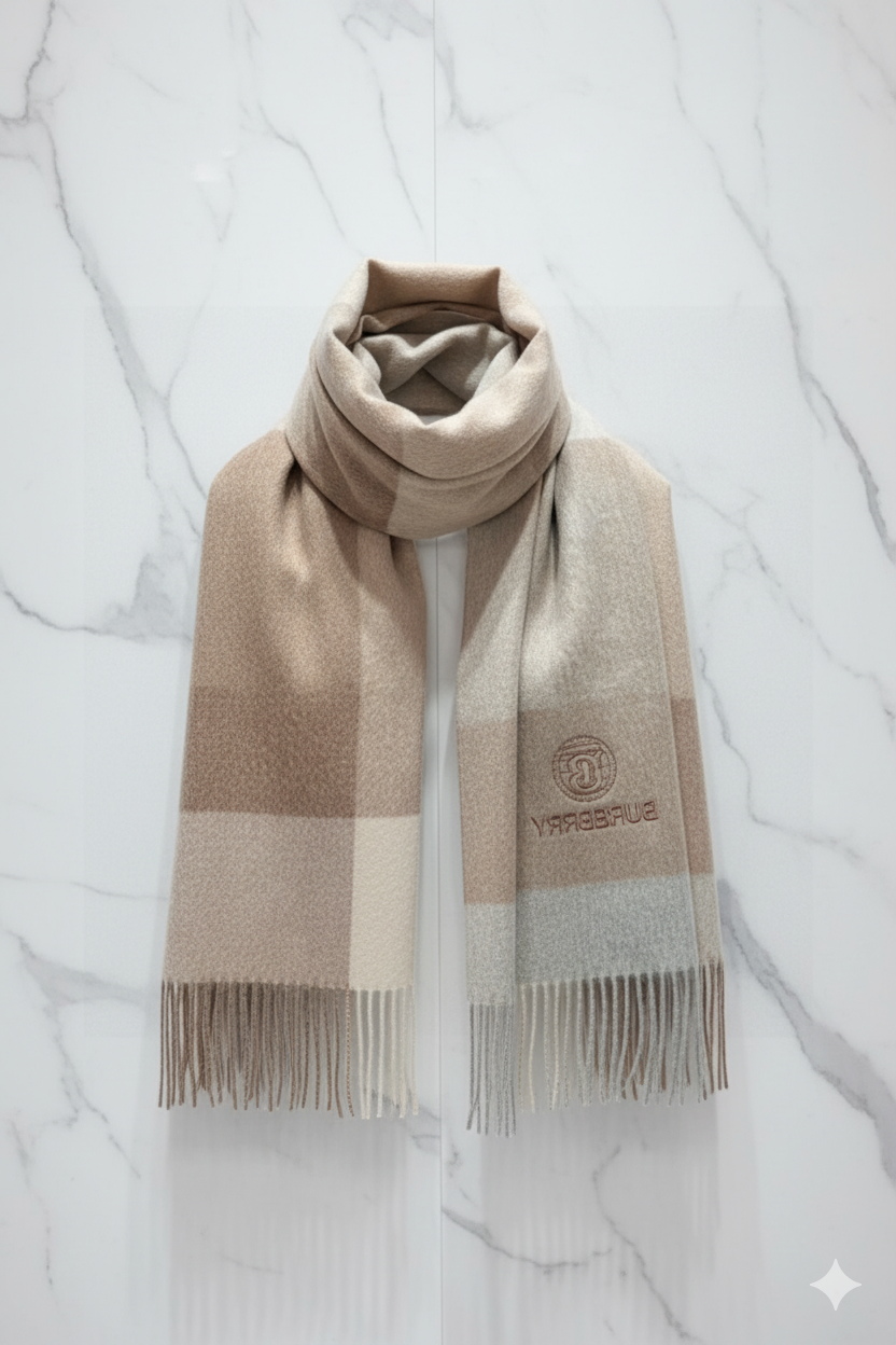 Burberry's Classic Plaid Scarf