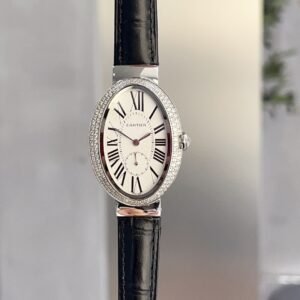 Cartier Baignoire Allongée Diamond-Set Watch