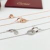 Cartier Love Necklace – Interlocking Rings Pendant