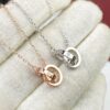 Cartier Love Necklace – Interlocking Rings Pendant