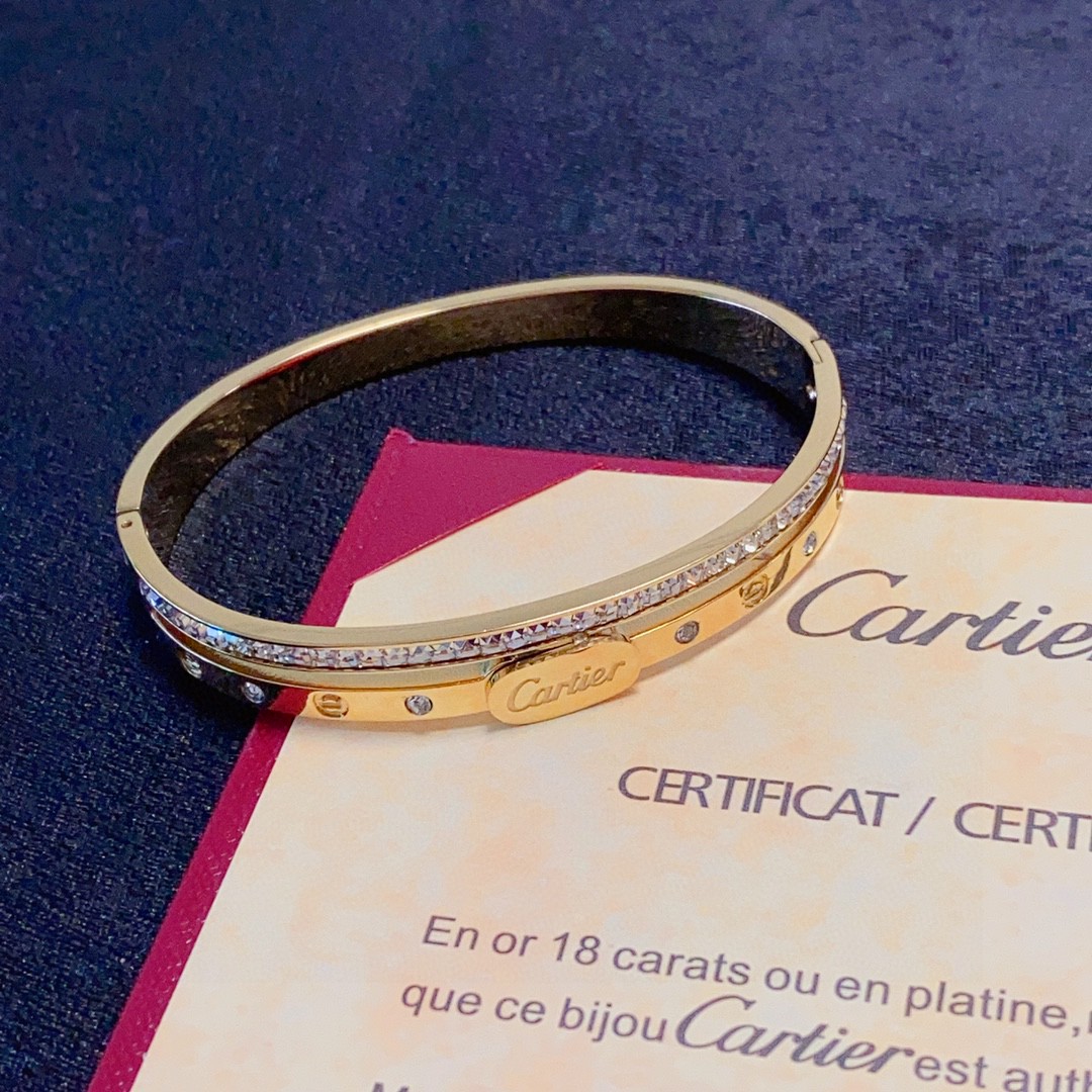 Cartier Love Bracelet with Diamonds