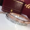 Cartier Love Bracelet (Pavé Diamond Version)