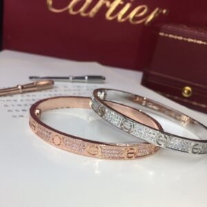 Cartier Love Full Diamond Bracelet