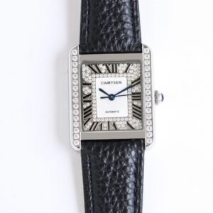 Cartier Tank Anglaise Diamond-Set Watch