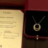 Cartier Trinity Necklace – Diamond-Set Pendant in Yellow Gold
